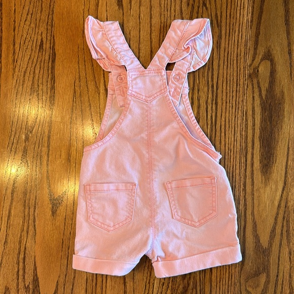 2T pink short overalls - Picture 2 of 5